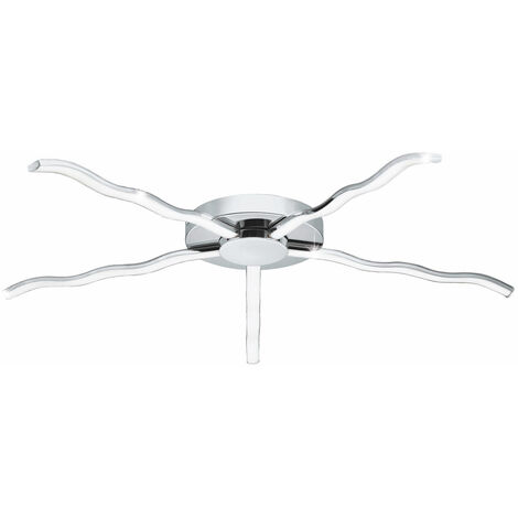 Plafonnier LED 30 watts applique étoile éclairage 78,5 cm Eglo 31994