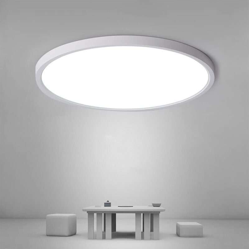 Plafonnier LED, 40W Luminaire Plafonnier 6500K, Lampe de Plafond LED Moderne Salle Blanc, Ø 38CM, Applicable à Salle de Bain, Chambre, Cuisine, Plafonnier LED, 40W Luminaire Plafonnier 6500K, Lampe de Plafond LED Moderne Salle Blanc, Ø 38CM, Applicable à Salle de Bain, Chambre, Cuisine,