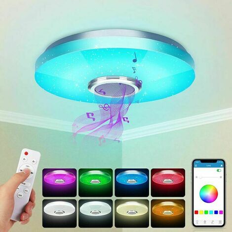 Flkwoh Ruban Led, 15m Bluetooth Bande Led Rgb 12v, Contrl Par App