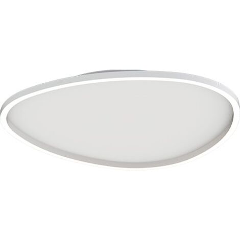Plafonnier LED 39W Variable Blanc Mat Zambelis - Blanc chaud - 3000K