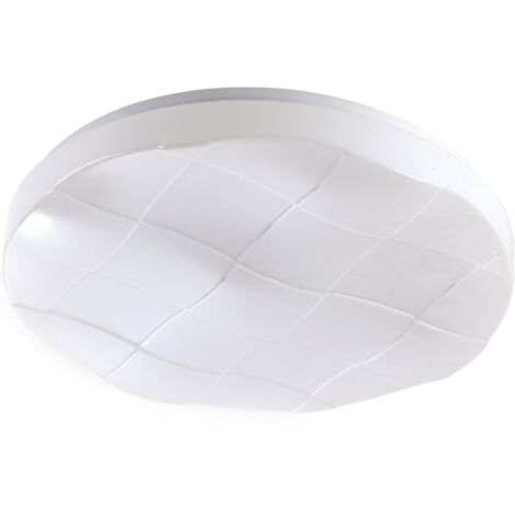 Plafonnier LED 48W télécommande CCT Ø38cm Polux 312709