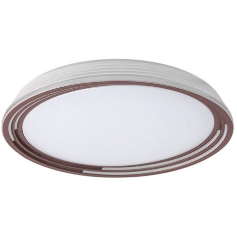 Plafonnier LED 51,5 cm 36W rond bronze Valter Rabalux