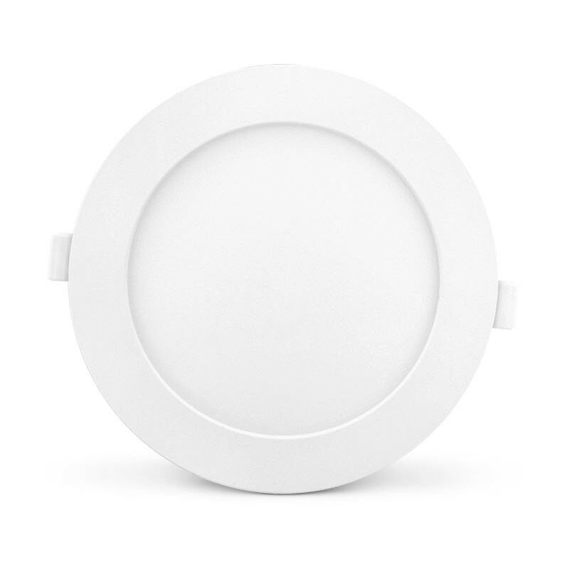 Plafonnier led slimy pc 12W Rond Ø170 mm Miidex Lighting® blanc-chaud-3000k - blanc