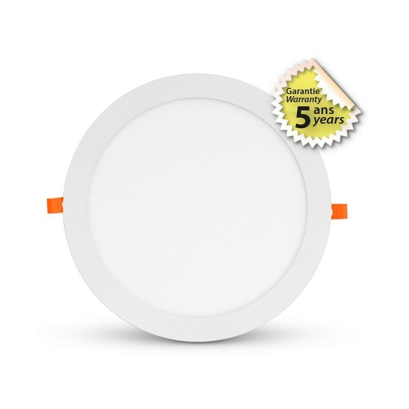 Plafonnier led slimy ii 24W Rond Ø300 mm Miidex Lighting® blanc-chaud-3000k