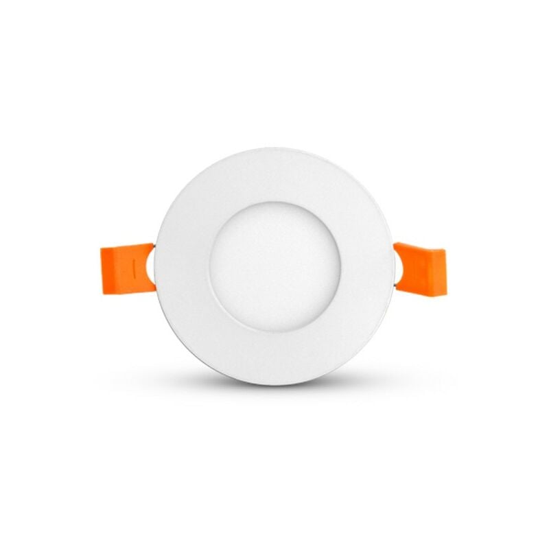 Plafonnier led slimy 3W Rond Ø90 mm Miidex Lighting® blanc-neutre-4000k - blanc