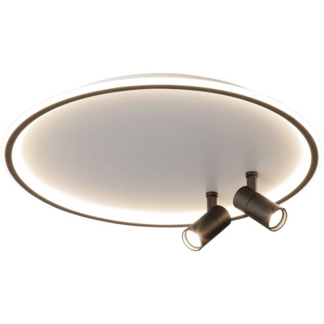 Plafonnier LED 94W 60x60 4000K 3 spots Kaja Logan blanc