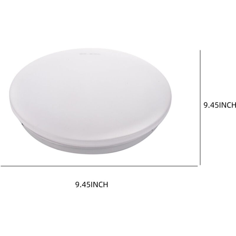Plafonnier LED à économie d'énergie, montage encastré, lampe pour cage d'escalier lumineuse
