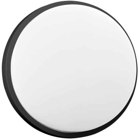 Plafonnier LED AGATE 15W 4000K noir OR-OP-6112BLPM4