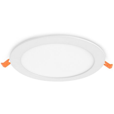Plafonnier LED Alu blanc SLIMY CCT GRADABLE 225mm - 18W