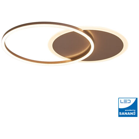 Plafonnier LED Anneaux - DSC CCT - Ledme - LM8121