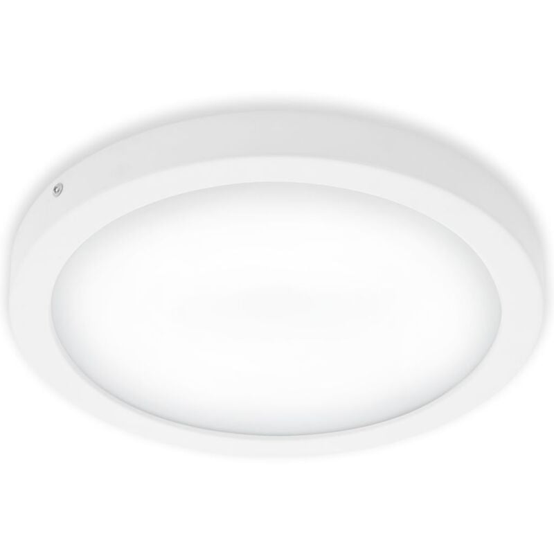Lampe led Briloner leuchten fire, 21 w, 2000 lm, IP20, blanc, métal-plastique, ø 30 cm