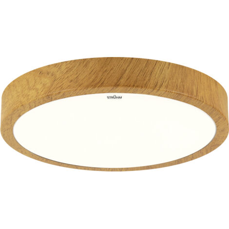 Plafonnier LED ATUT C 36W 4000K IP44 chêne