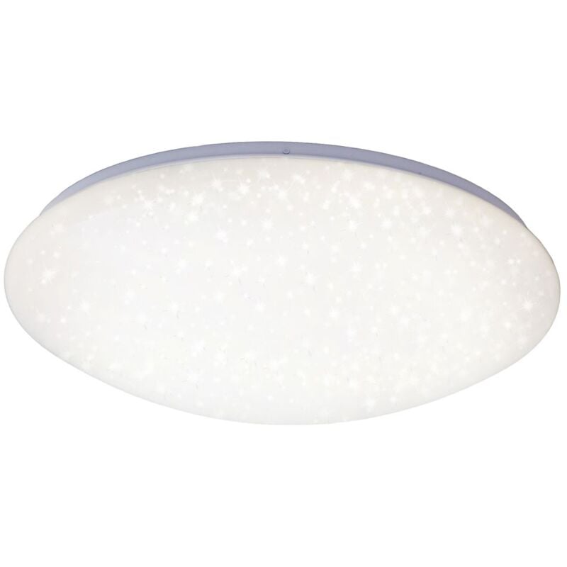 Plafonnier led Briloner leuchten vipe, 24 w, 2400 lm, IP20, blanc, plastique-métal, ø 48 cm