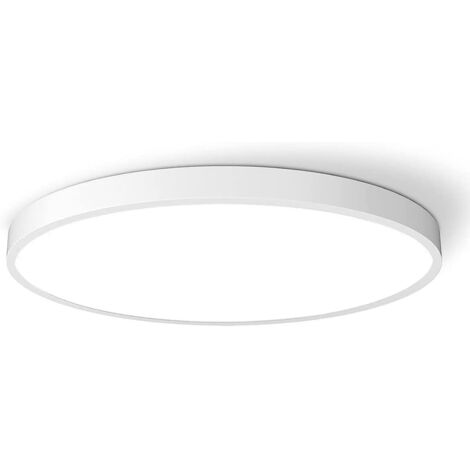 TIGREZY Plafonnier LED avec Détecteur de Mouvement 12W 6000K Rond Lampe Plafond LED Détecteur de Mouvement Radar pour Exterieur Intérieur Escalier Salle de Bains Garage Couloir 20 x 5cm