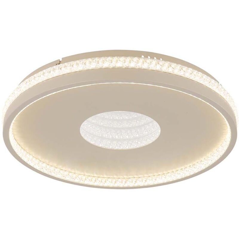 Plafonnier LED avec fonction mémoire, veilleuse, intensité lumineuse réglable, télécommande, diamètre 41 cm Plafonnier LED avec fonction mémoire, veilleuse, intensité lumineuse réglable, télécommande, diamètre 41 cm