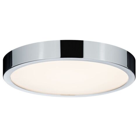 Plafonnier LED Aviar IP44 20W chromé gradable - Paulmann