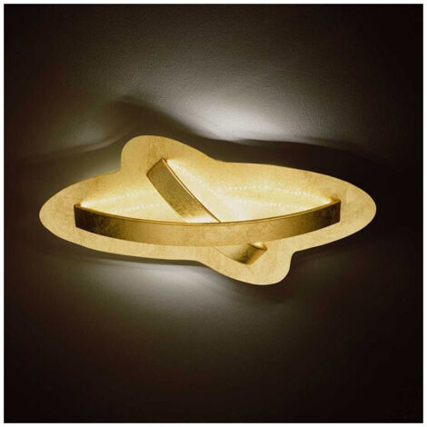 Plafonnier Led Baroque Doré Orfèvre