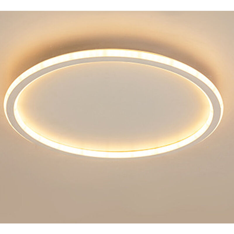 Plafonnier Led Blanc Lampe De Plafond Rond Φ30CM Luminaire Plafonnier Minimaliste Moderne Pour Cuisine, Couloir, Bureau, Porche Blanc Chaud