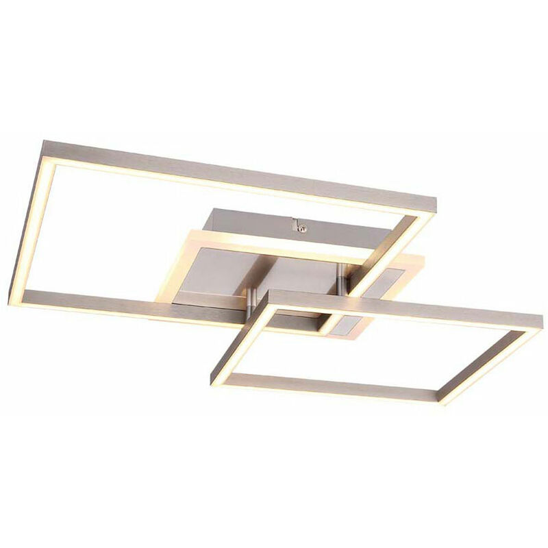 Plafonnier led blanc plafonnier design salon lumière, aluminium, 30W 1300lm blanc chaud, LxH 47x7,5 cm Plafonnier led blanc plafonnier design salon lumière, aluminium, 30W 1300lm blanc chaud, LxH 47x7,5 cm