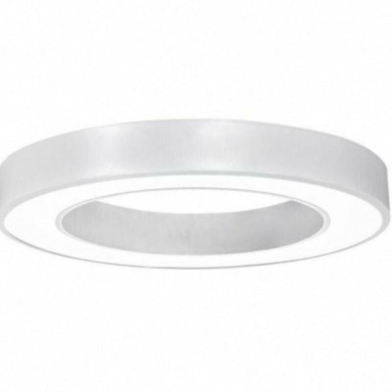 Silumen - Plafonnier led Blanc Rond 36W 50cm - Blanc Neutre