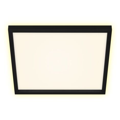 Plafonnier LED BRILONER LEUCHTEN CADRE, 22 W, 3000 lm, IP20, blanc, plastique, 42,2 x 42,2 x 4 cm