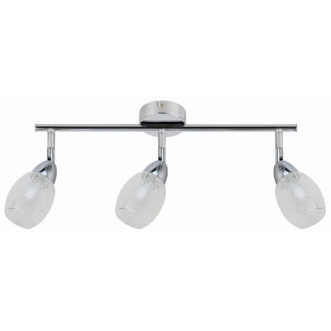 Plafonnier LED Candellux Rico 3x chromé 58cm 3000K