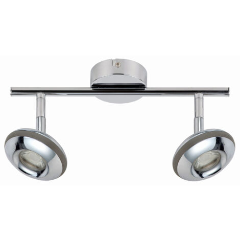 Plafonnier LED Candellux Skipper 2 spots 12W chrome