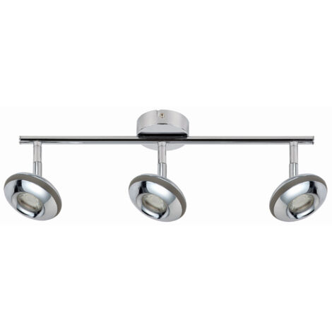 Plafonnier LED Candellux Skipper 3 spots chrome 18W
