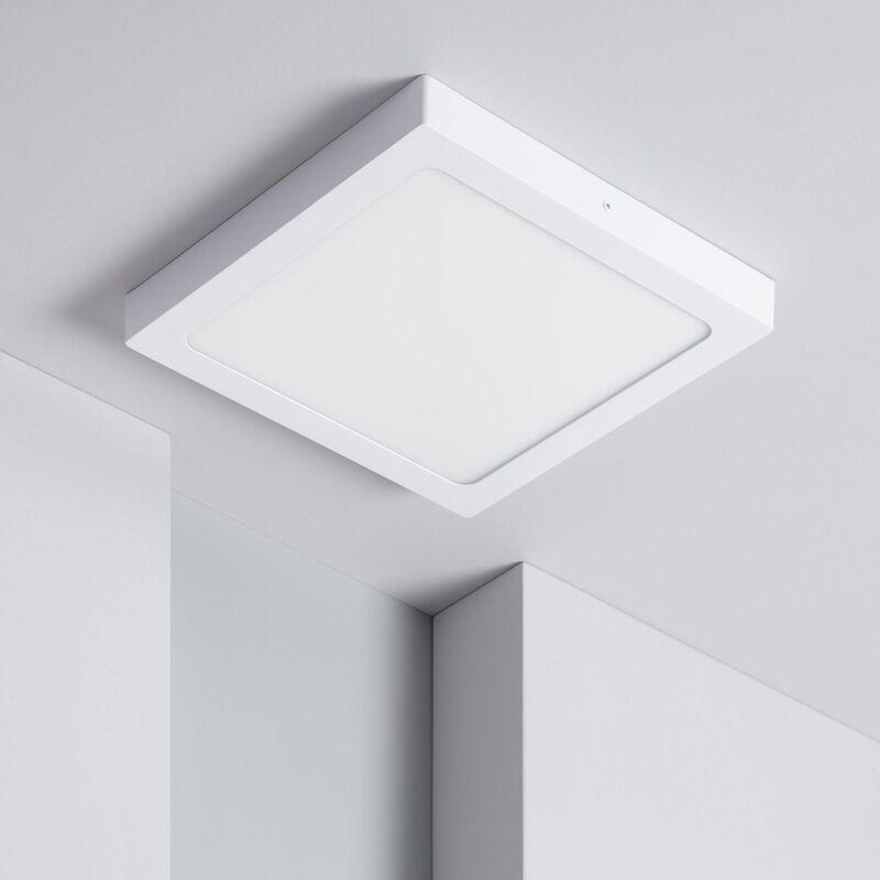 Plafonnier led Carré 24W 295x295 mm 5000K Blanc froid