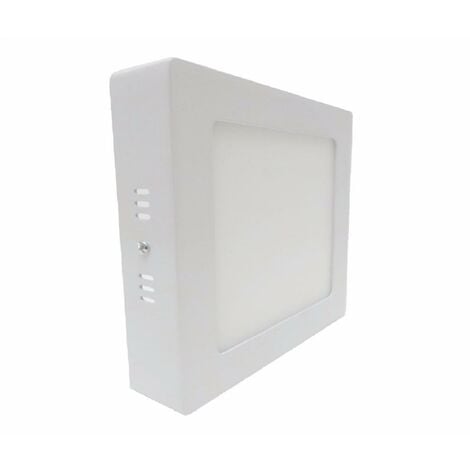 Plafonnier LED Carré 12W 220V - Blanc Froid 6000K - 8000K - SILAMP