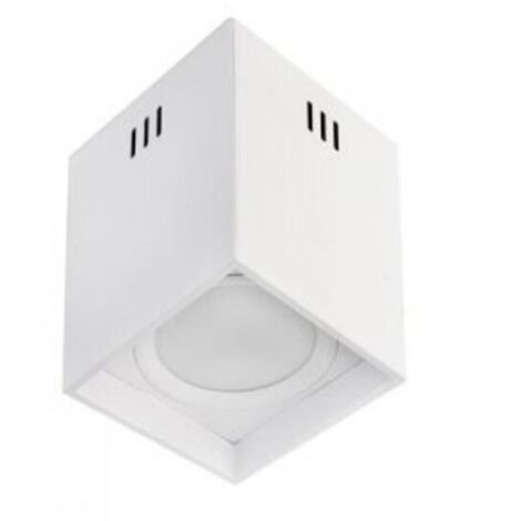 Plafonnier LED carré 15W 1050lm 4200K Blanc XL