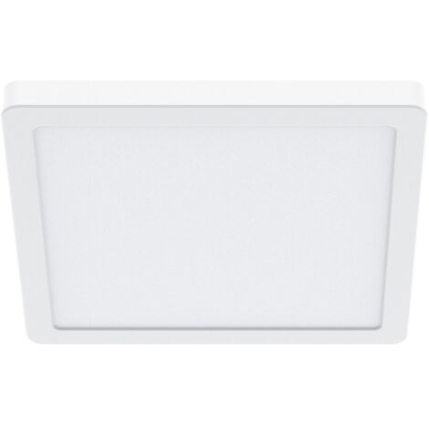 Plafonnier LED carré 17 cm blanc 12W CCT EVORA Milagro