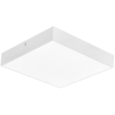 Plafonnier LED carré 18W 1660 lm blanc – 3 couleurs réglables 3000K-6500K – CATALINA – HOROZ