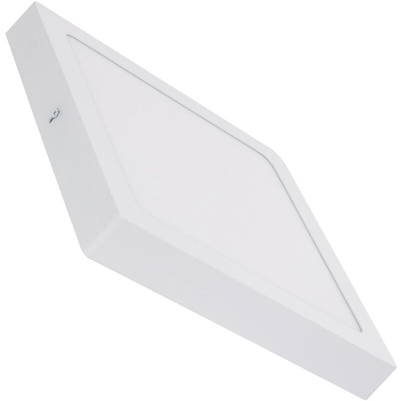 Plafonnier led Carré 24W Aluminium 300x300 mm Dimmable Dim To Warm Blanc