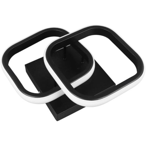 Plafonnier LED carré moderne en aluminium 6000K blanc pour couloir, cuisine, chambre, salon, 110-265V