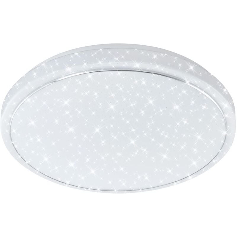 Plafonnier BRILONER LEUCHTEN STAR, 18 W, 1920 lm, IP20, blanc, plastique-métal, variateur, avec télécommande, CCT, Ø 38,5 cm