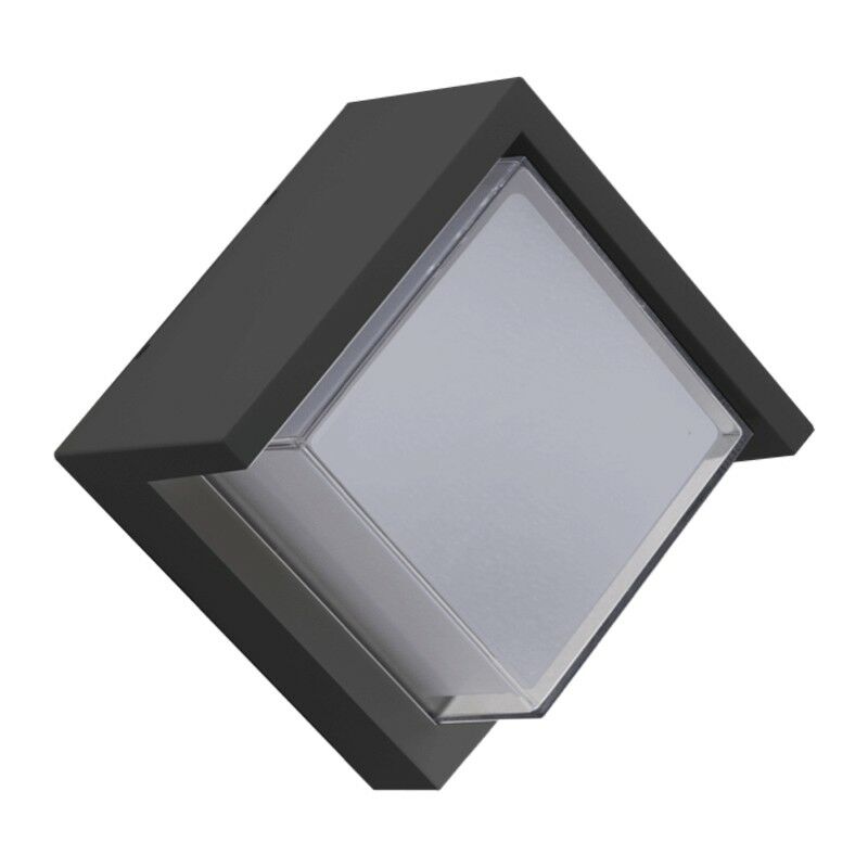 Plafonnier led Century Pura Cube 10W 3000K Grise PACGR-101630