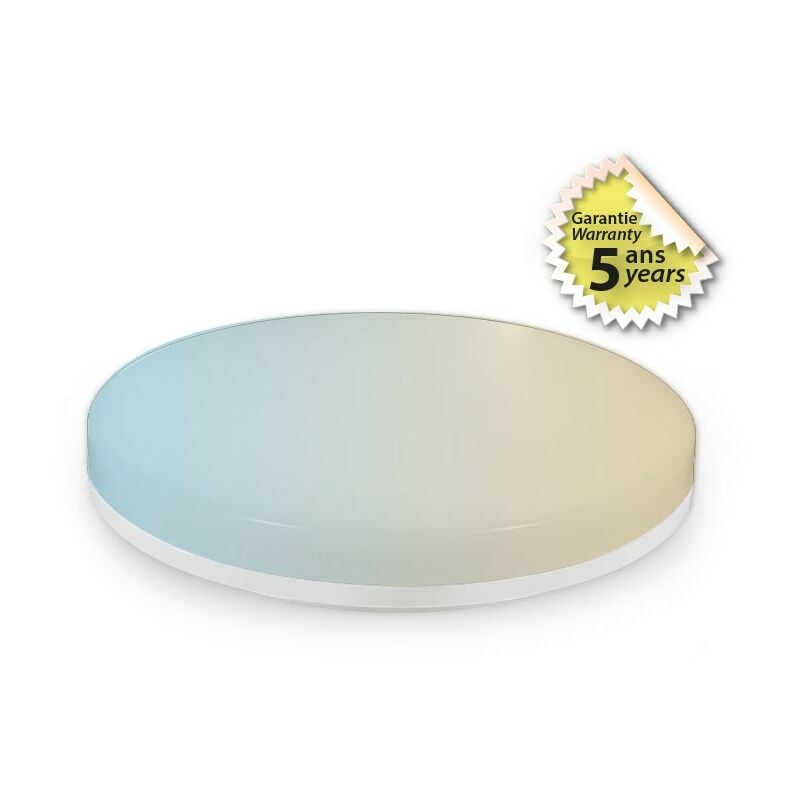 Miidex Lighting - Plafonnier led clipso ii - 15W cct Ø220 mm ® cct