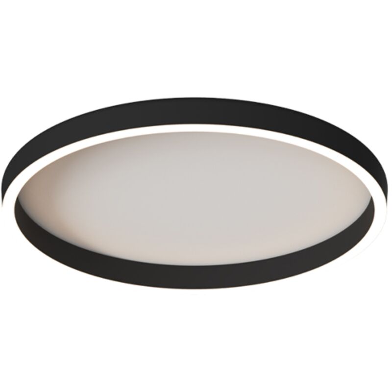 Plafonnier LED D400 27W CCT IRC90 Variable Noir Brossé ZAMBELIS - Switch 2700-3000-4000K Plafonnier LED D400 27W CCT IRC90 Variable Noir Brossé ZAMBELIS - Switch 2700-3000-4000K