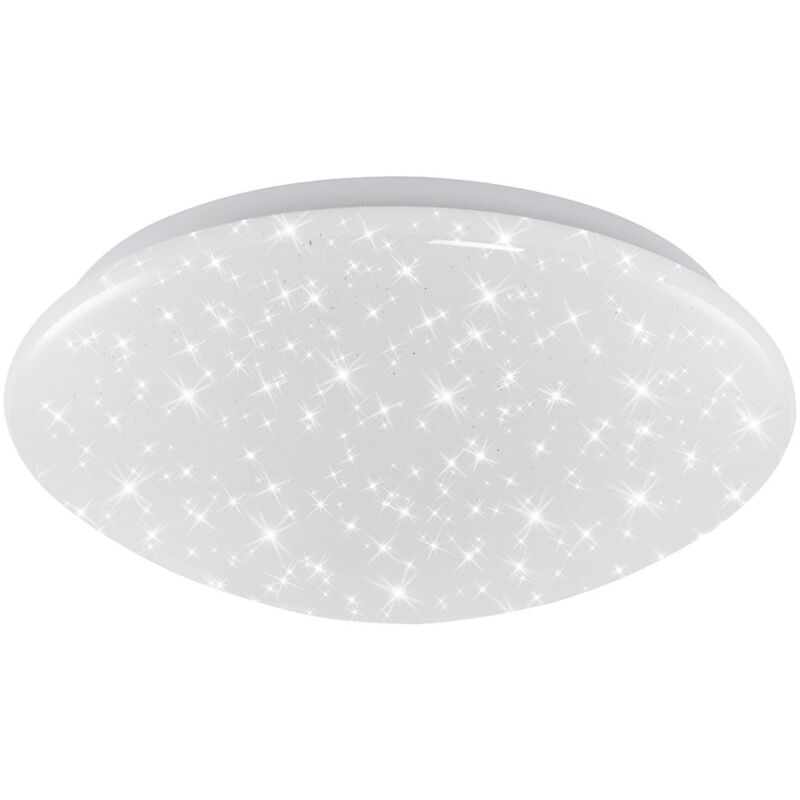 BRILONER Classic 28cm Star Effect LED Ceiling Light in White
