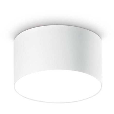 Plafonnier LED dimmable en aluminium et polycarbonate Spot 11 - Blanc