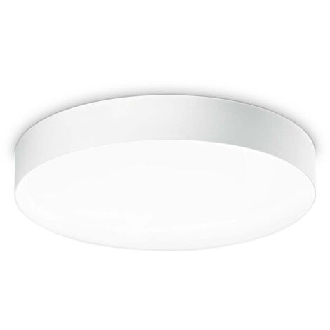 Plafonnier LED dimmable en aluminium et polycarbonate Spot 40 - Blanc
