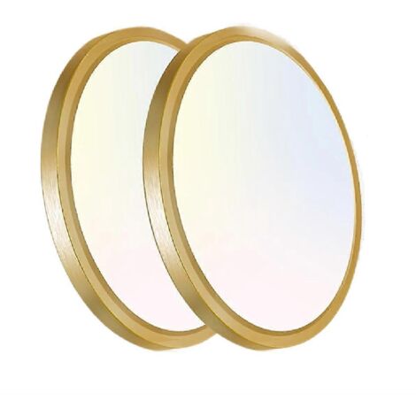Plafonnier LED doré de 13,3 pouces, 24 W, montage encastré extra-plat