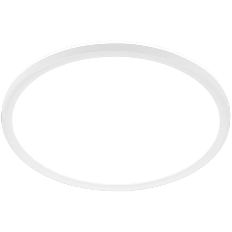 Plafonnier led Briloner leuchten slim, 22 w, 3000 lm, IP20, blanc, plastique, ø 42 cm