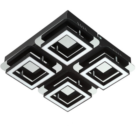 Plafonnier LED en saillie LIKYA-4 4x5W 1200lm 4000K IP20 chrome HOROZ