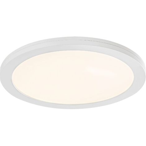 Plafonnier LED encastré 22,5cm 18W blanc Sonnet Rabalux