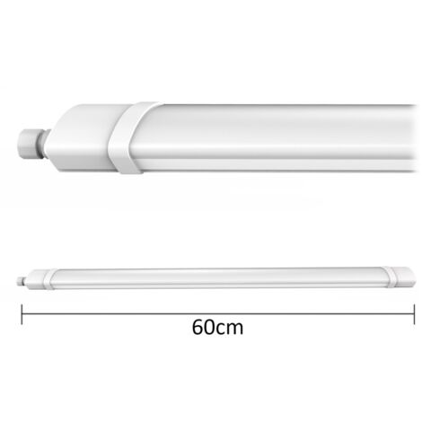 Plafonnier LED étanche 60cm 30W 3000 lm IP65