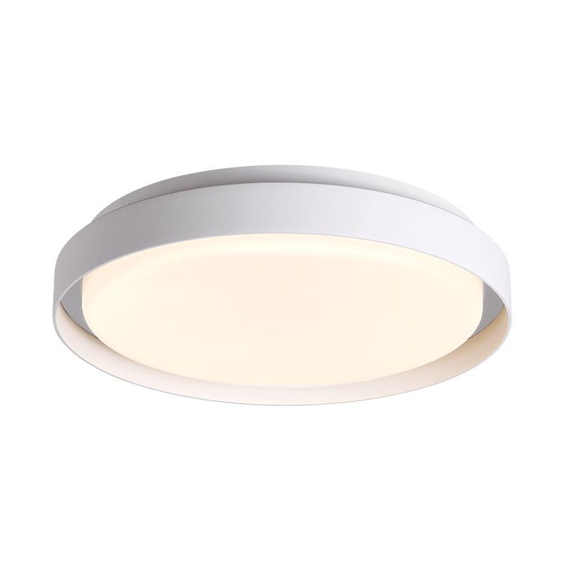 Zambelis - Plafonnier led Extérieur D270 20W IP65 Blanc Sablé Blanc chaud - 3000K Zambelis - Plafonnier led Extérieur D270 20W IP65 Blanc Sablé Blanc chaud - 3000K