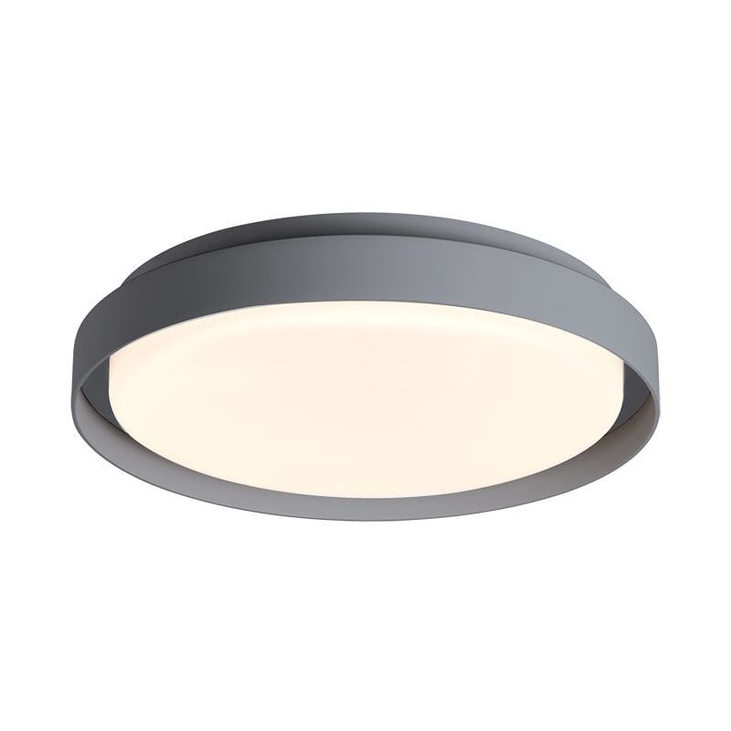 Plafonnier led Extérieur D270 20W IP65 Graphite Zambelis Blanc chaud - 3000K