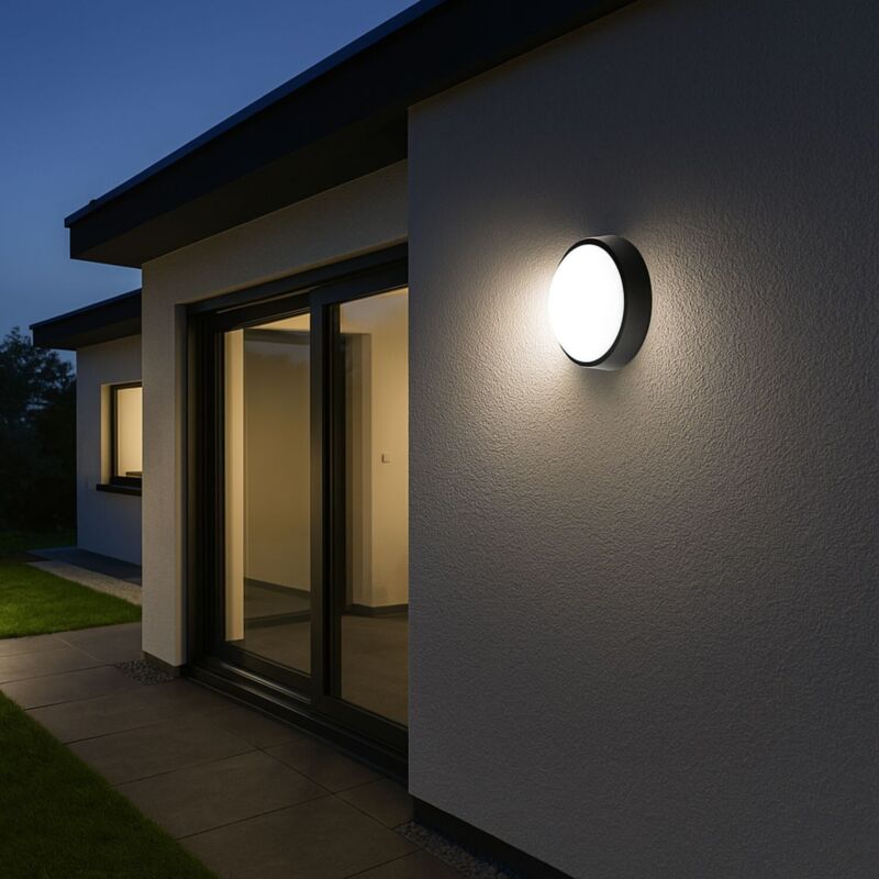 Plafonnier led extérieur rond - 15W - cct - 1500lm - IP65 Plafonnier led extérieur rond - 15W - cct - 1500lm - IP65